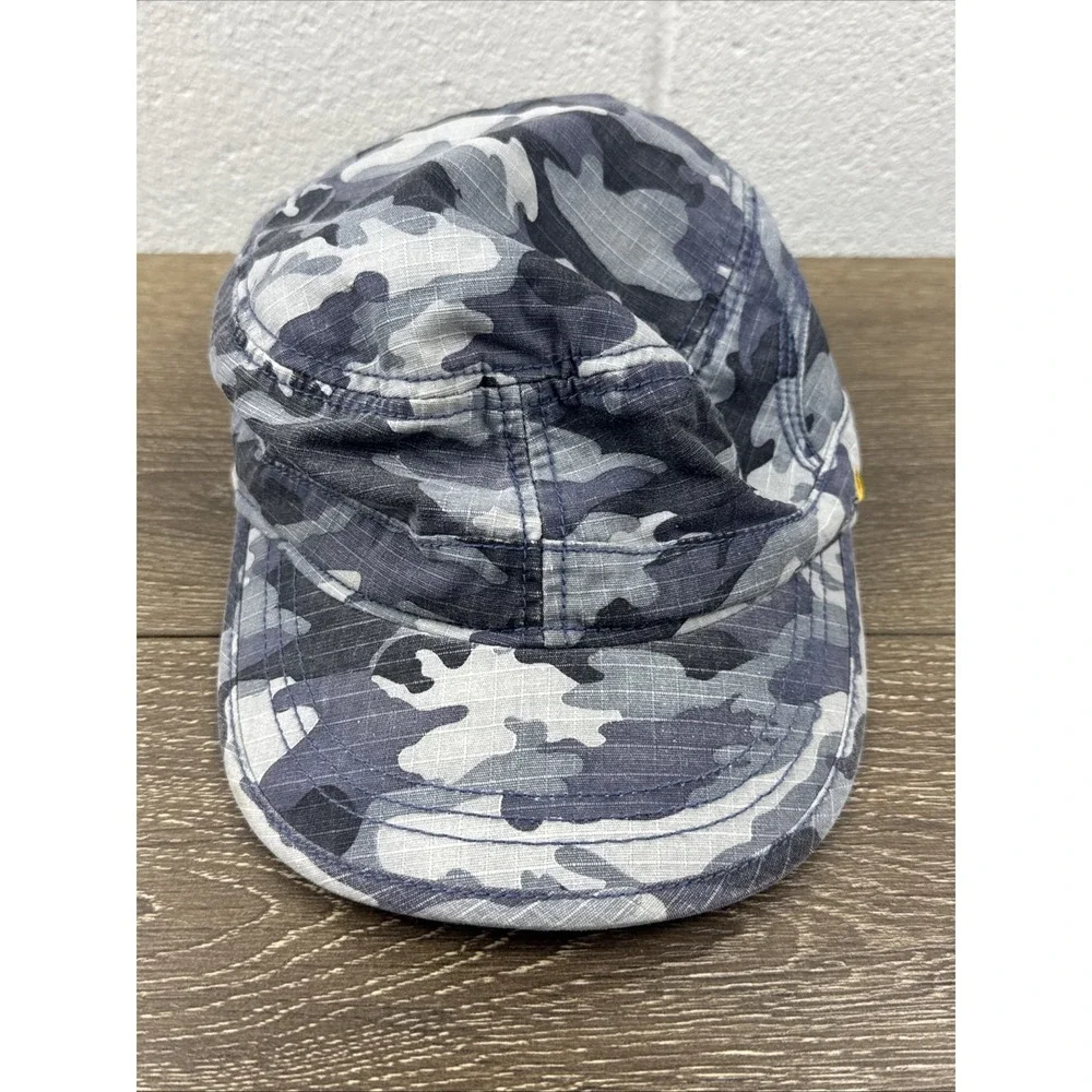 Carhartt Womens El Paso Camo Military Cap Deep Blue Vented Camo